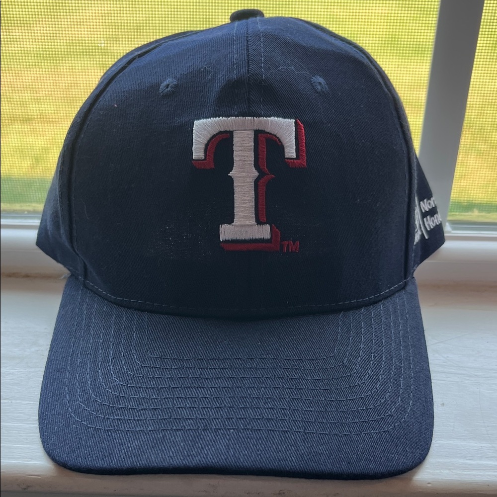 Classic Navy Blue Cap with Embroidered Logo